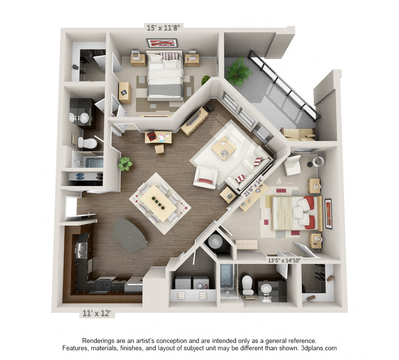 Noir floor plan